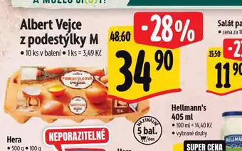 Albert Albert vejce z podestýlky m 10 ks nabídka