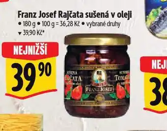 Albert Franz josef rajčata sušená v oleji nabídka