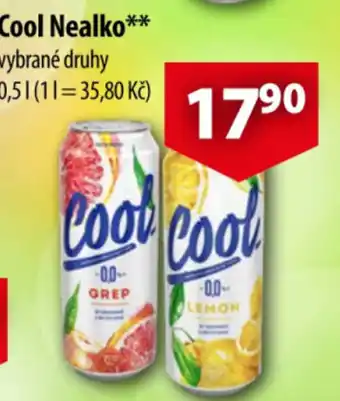 CBA Cool Nealko 0.5L nabídka