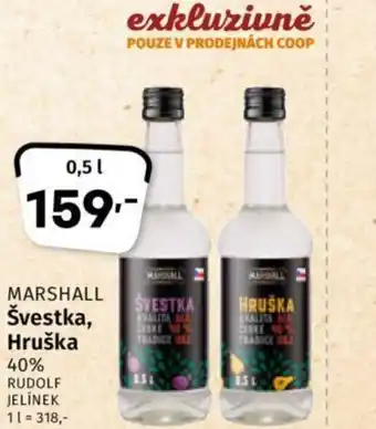 Coop MARSHALL Švestka, Hruška 0.5L nabídka