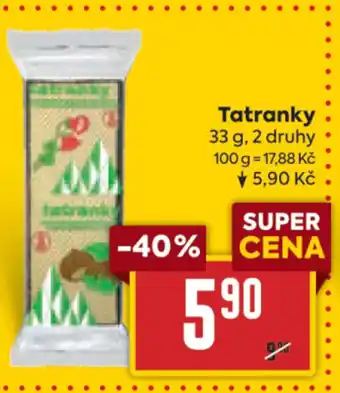 Billa Tatranky nabídka