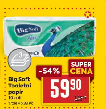 Billa Big Soft Toaletní papír nabídka