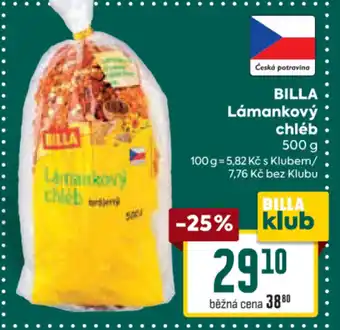 Billa BILLA Lamankový chleb nabídka