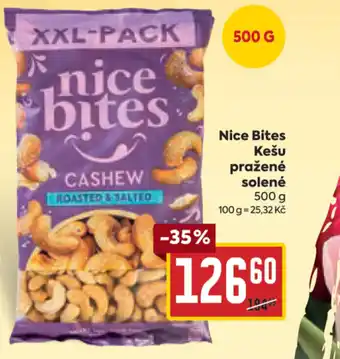Billa Nice Bites Kešu pražené solené nabídka