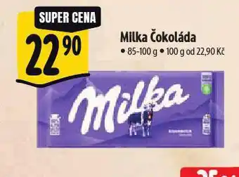 Albert Milka čokoláda nabídka
