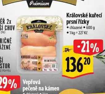 Albert Královské kuřecí prsní řízky nabídka