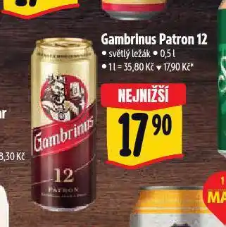 Albert Pivo gambrinus nabídka