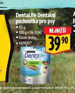 Albert Dentalife pochoutky pro psy nabídka