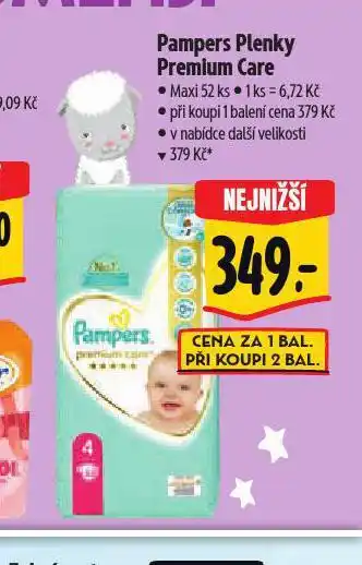 Albert Pampers dětské plenky nabídka