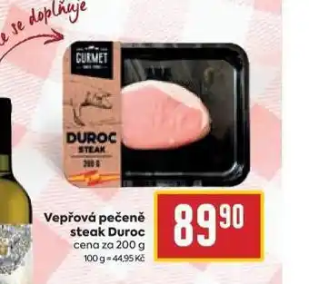 Billa Vepřová pečeně steak duroc nabídka