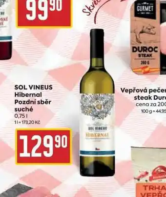 Billa Sol vineus hibernal nabídka