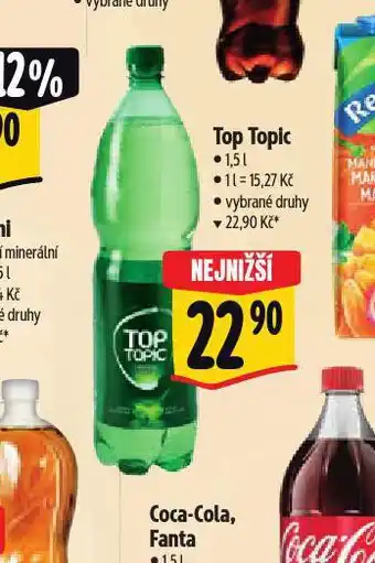 Albert Top topic 1,5l nabídka