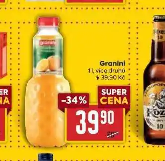 Billa Granini nabídka