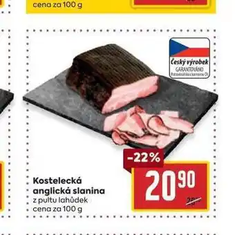 Billa Kostelecká anglická slanina nabídka