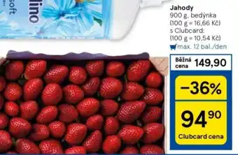 Tesco Jahody nabídka