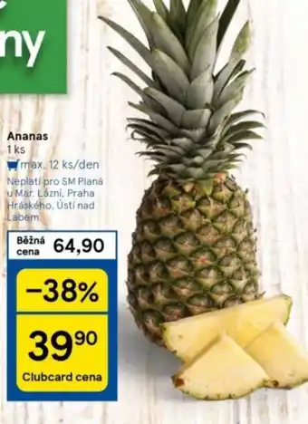 Tesco Ananas nabídka