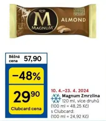 Tesco Magnum Zmrzlina nabídka