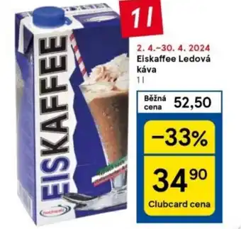 Tesco Eiskaffee Ledová káva nabídka