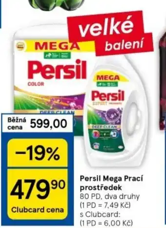 Tesco Persil Mega Prací prostředek nabídka