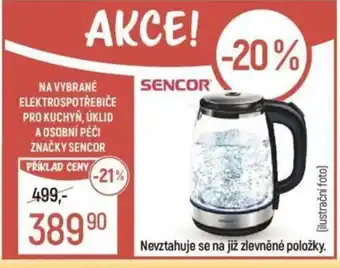 Globus NA VYBRANÉ ELEKTROSPOTŘEBIČE PRO KUCHYŇ, ÚKLID A OSOBNÍ PÉČI ZNAČKY SENCOR nabídka