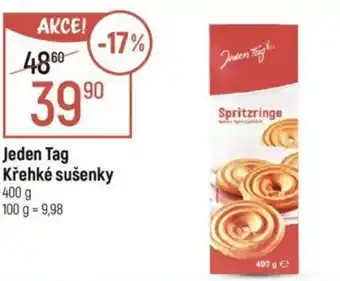 Globus Jeden Tag Křehké sušenky nabídka