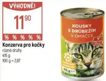 Globus Konzerva pro kočky nabídka