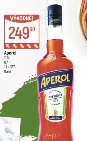 Globus Aperol 11% 0.7L nabídka