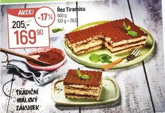 Globus Řez Tiramisu nabídka