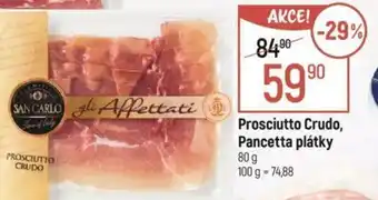 Globus Prosciutto Crudo, Pancetta plátky nabídka