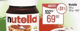 Globus Nutella nabídka