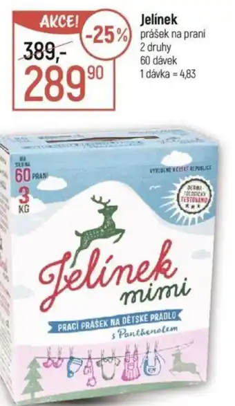 Globus Jelínek prášek na praní nabídka