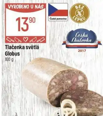 Globus Tlačenka světlá Globus nabídka