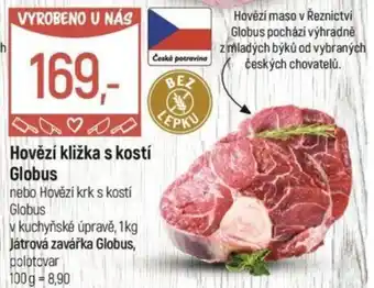 Globus Hovězí kližka s kostí Globus nabídka