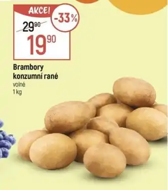 Globus Brambory konzumní rané nabídka