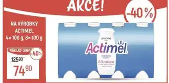 Globus NA VÝROBKY ACTIMEL nabídka