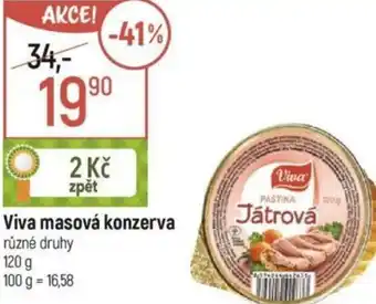 Globus Viva masová konzerva nabídka