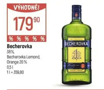 Globus Becherovka 0.5L nabídka