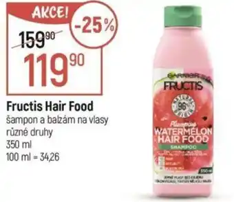 Globus Fructis Hair Food nabídka