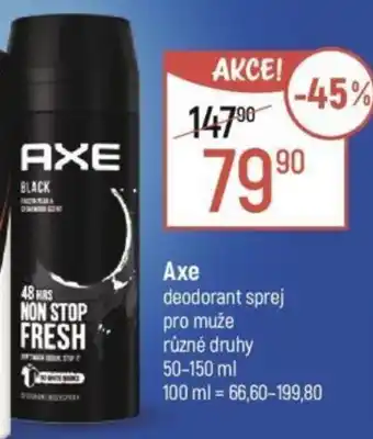 Globus Axe deodorant sprej nabídka