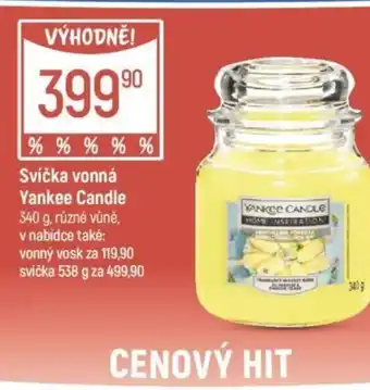 Globus Svíčka vonná Yankee Candle nabídka