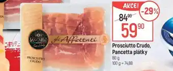 Globus Prosciutto Crudo, Pancetta plátky nabídka