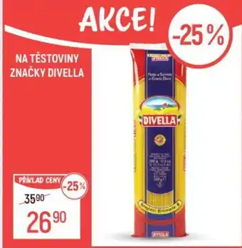 Globus NA TĚSTOVINY ZNAČKY DIVELLA nabídka