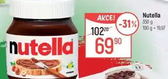 Globus Nutella nabídka