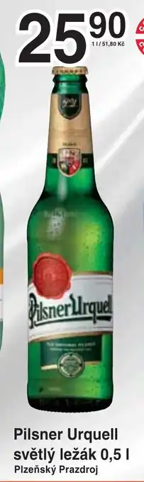 Coop hb Pilsner Urquell světlý ležák 0,5 L nabídka