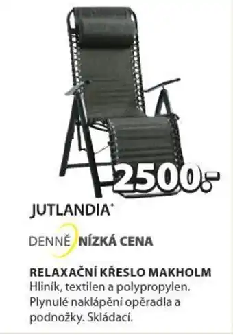 JYSK RELAXAČNÍ KŘESLO MAKHOLM nabídka