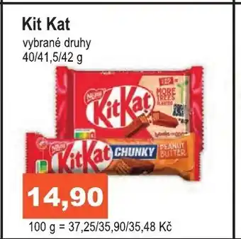 COOP DISKONT Kit Kat nabídka