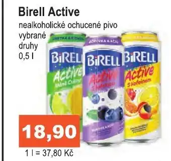 COOP DISKONT Birell Active nabídka