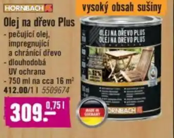 Hornbach HORNBACH Olej na dřevo Plus nabídka