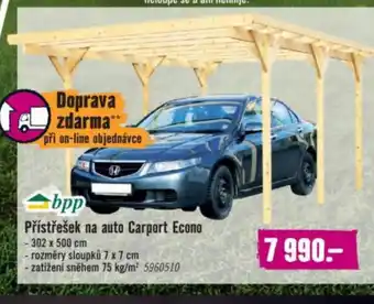 Hornbach Přístřešek na auto Carport Econo nabídka