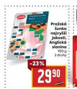 Billa Pražská šunka nejvyšší jakosti nabídka